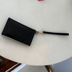 Ted Baker Black Wristlet Wallet